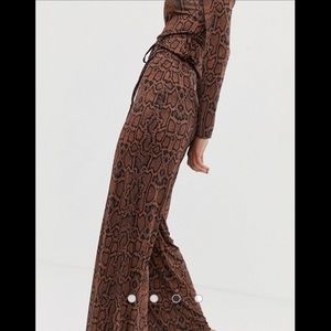 Snake Wide Leg Pants